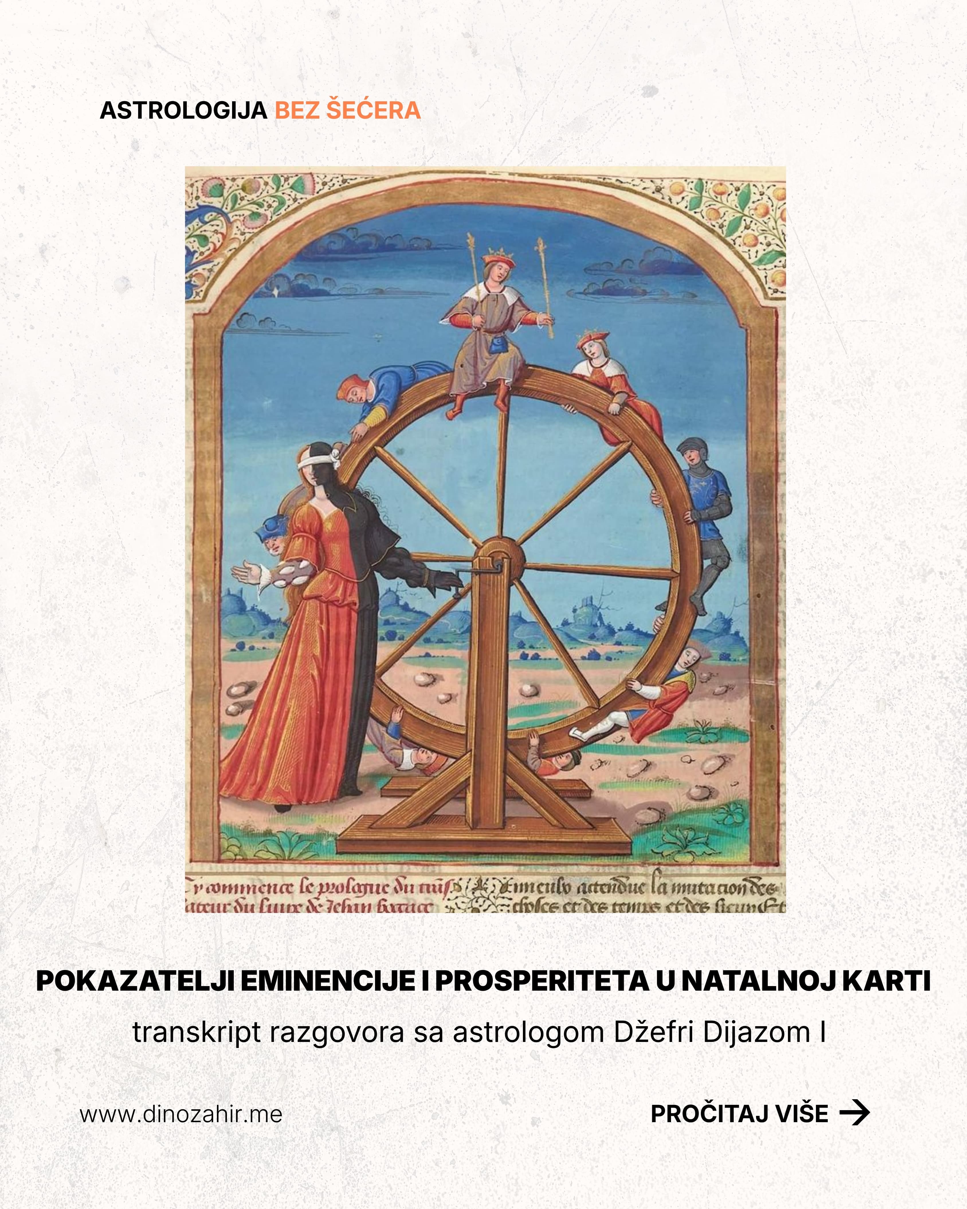 Pokazatelji eminencije i prosperiteta u natalnoj karti