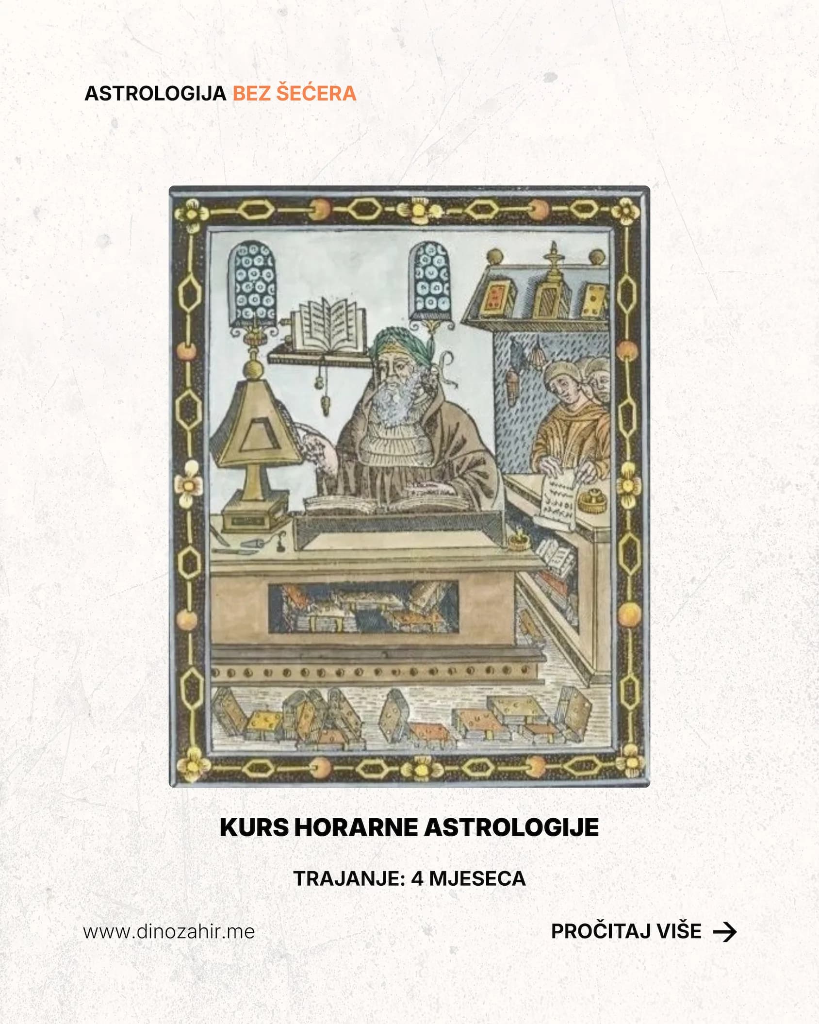 Kurs Horarne astrologije
