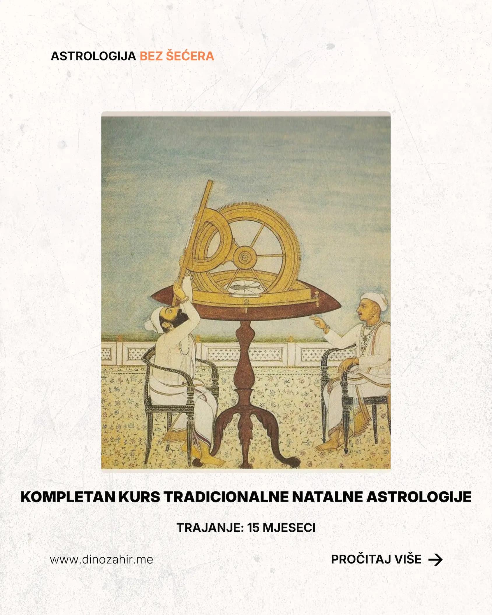 Kompletan kurs Tradicionalne Natalne Astrologije