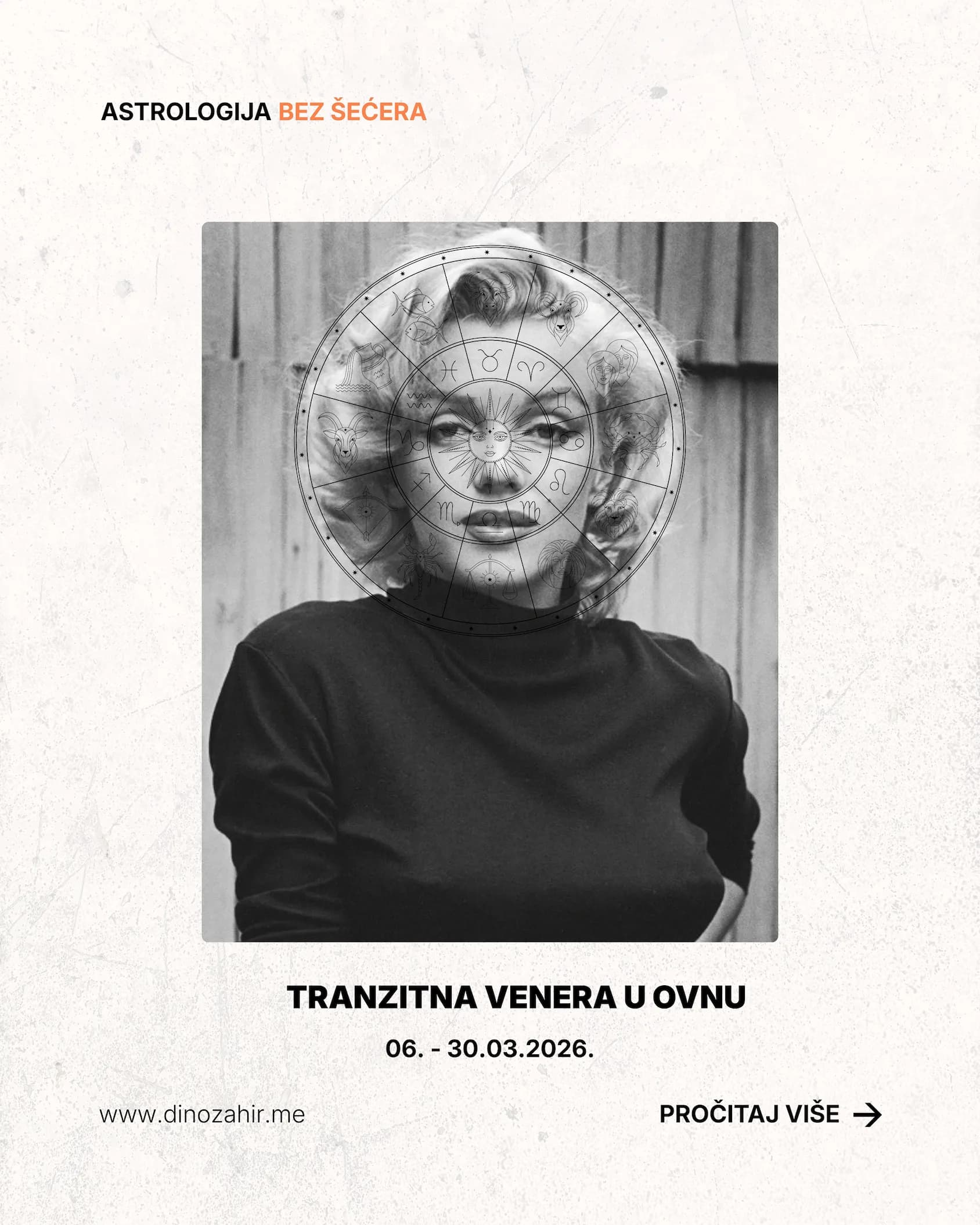 Tranzitna Venera u Ovnu ( od 06. do 30. marta)